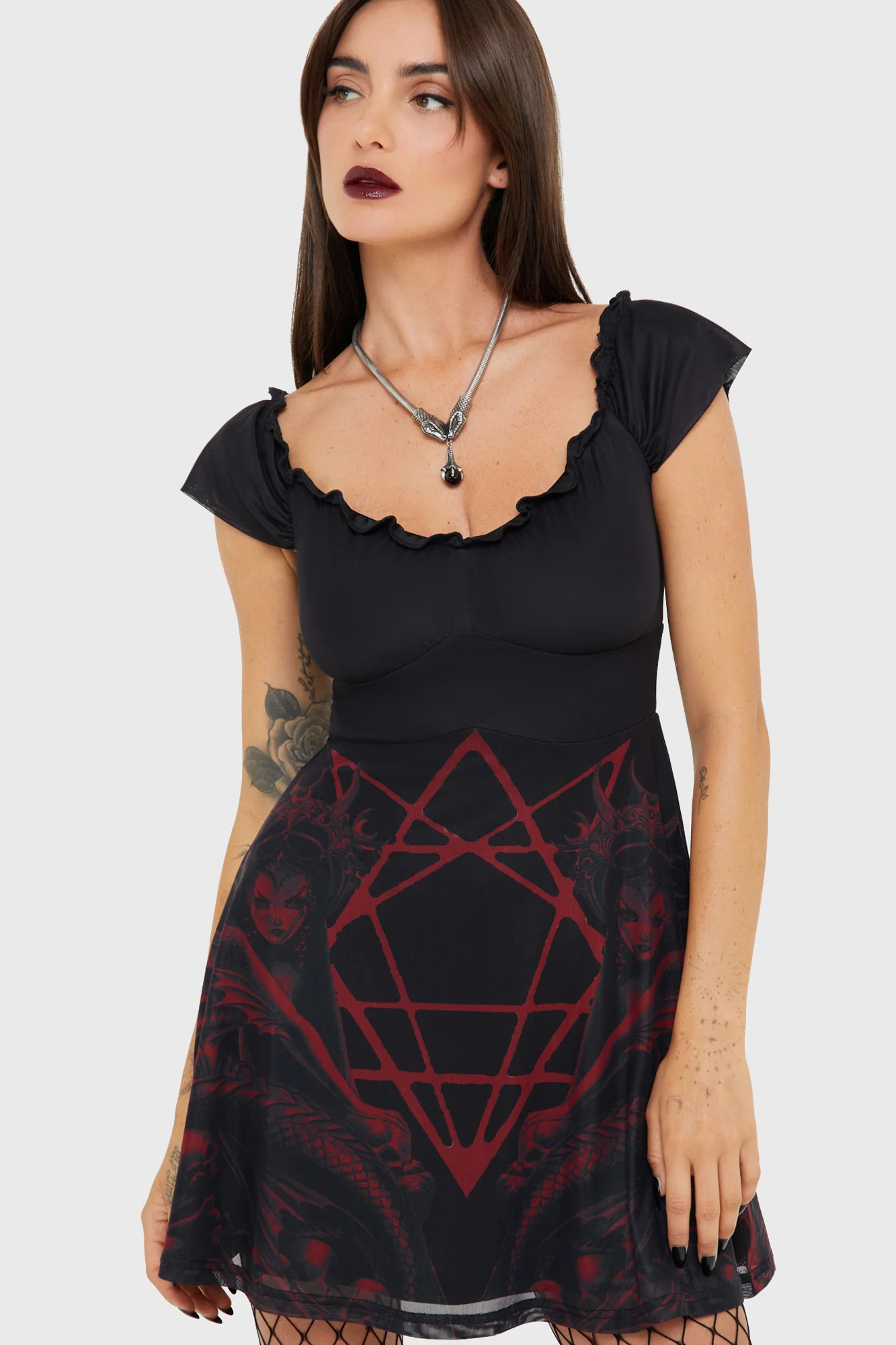 Atargatis Mini Dress - Image 5