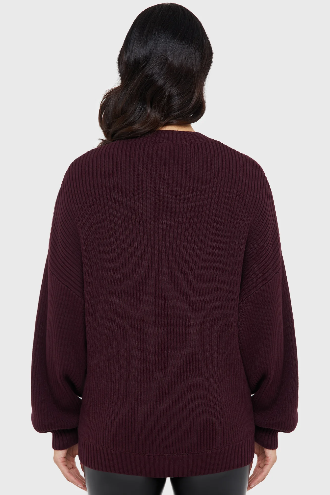 Belinda Sweater [AUBERGINE] - Image 3