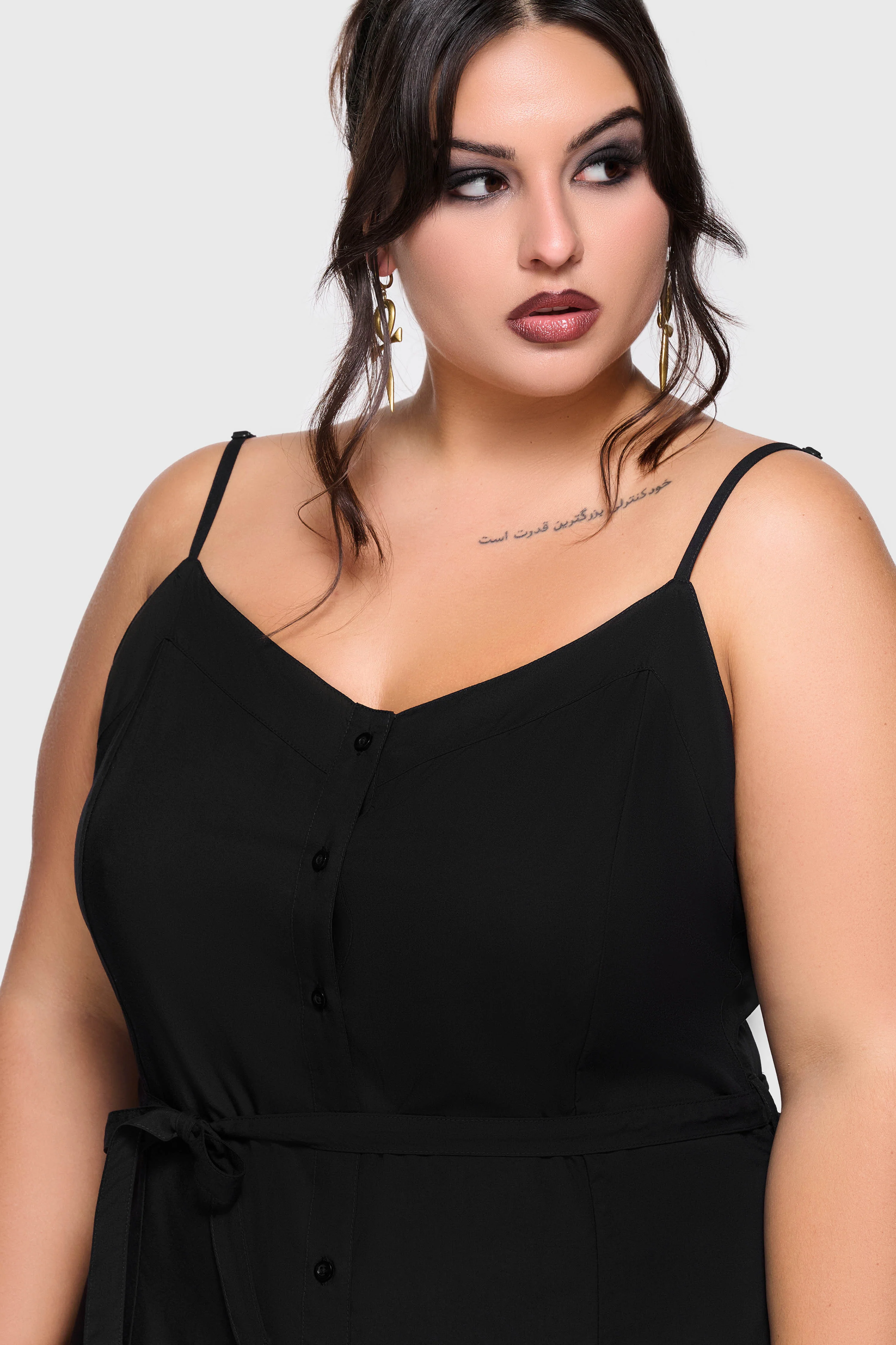 Cottage Chorus Maxi Dress [BLACK] - Image 8