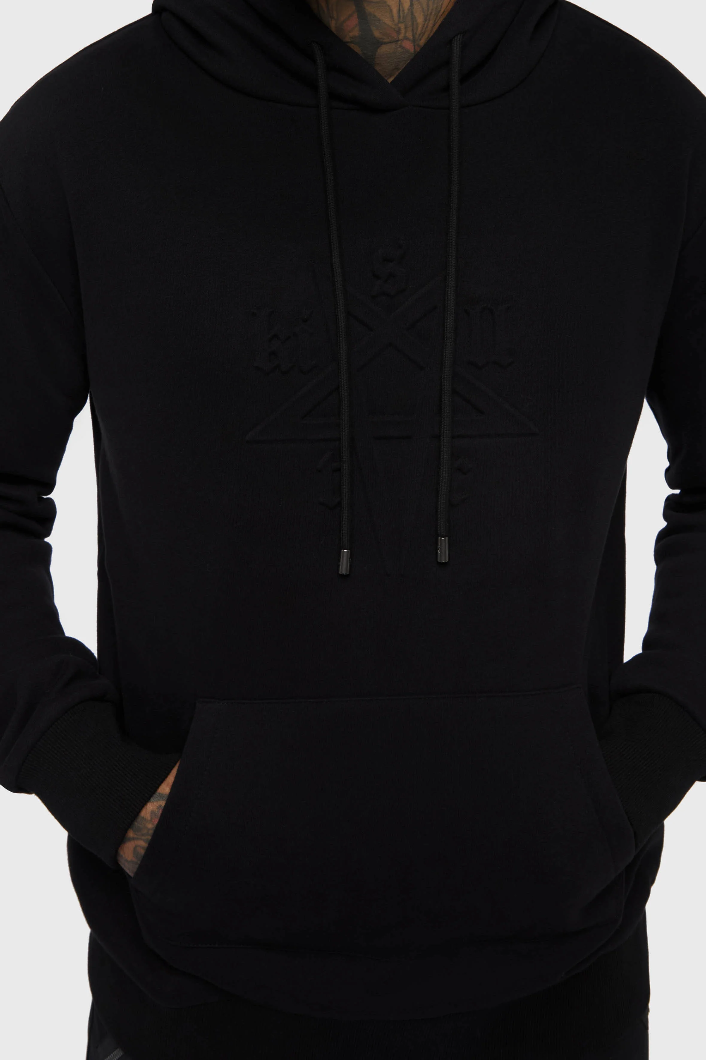 Crypt Threads Embossed Hoodie - Image 4