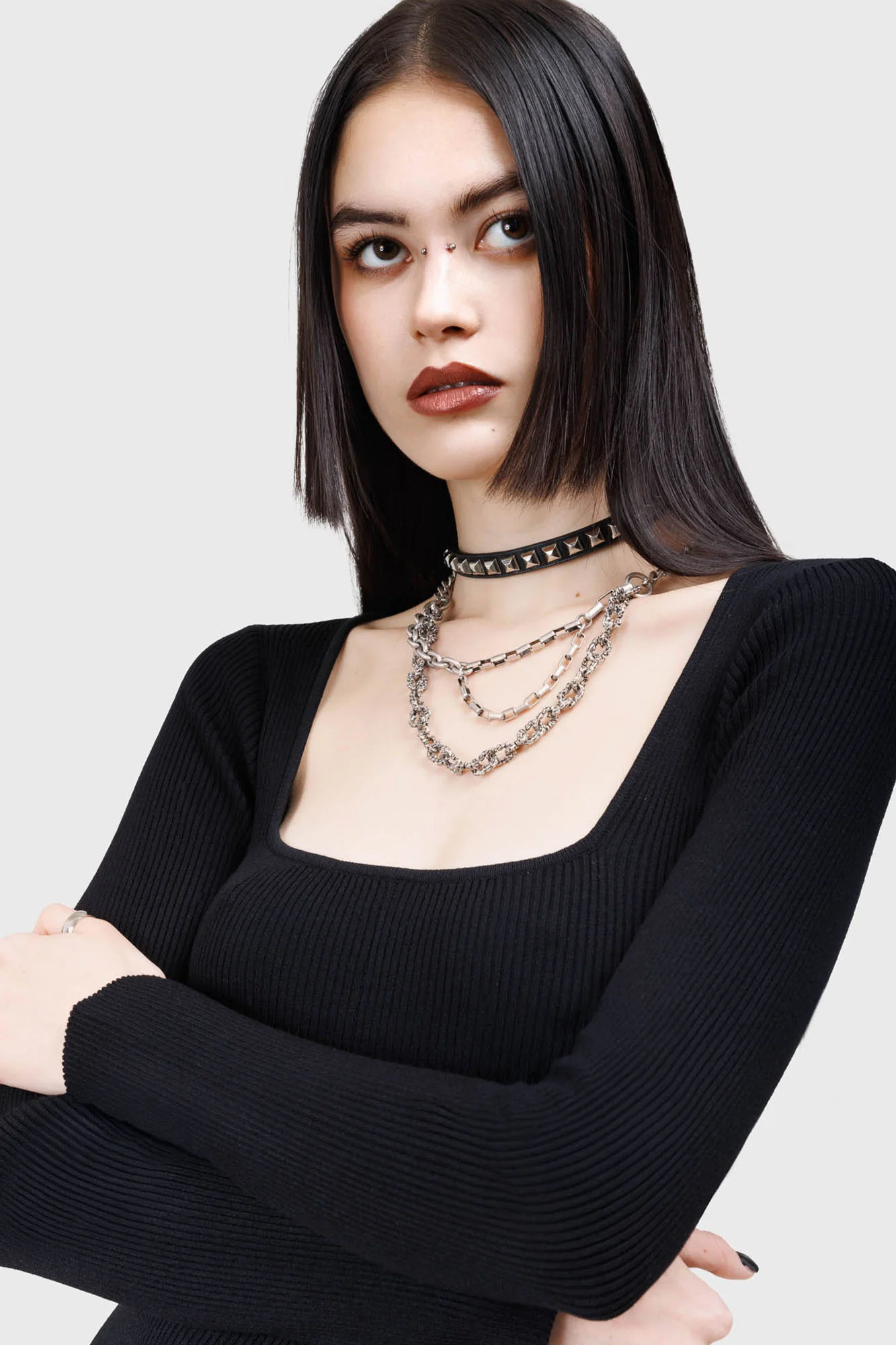 Dark Glyph Dress - Image 3