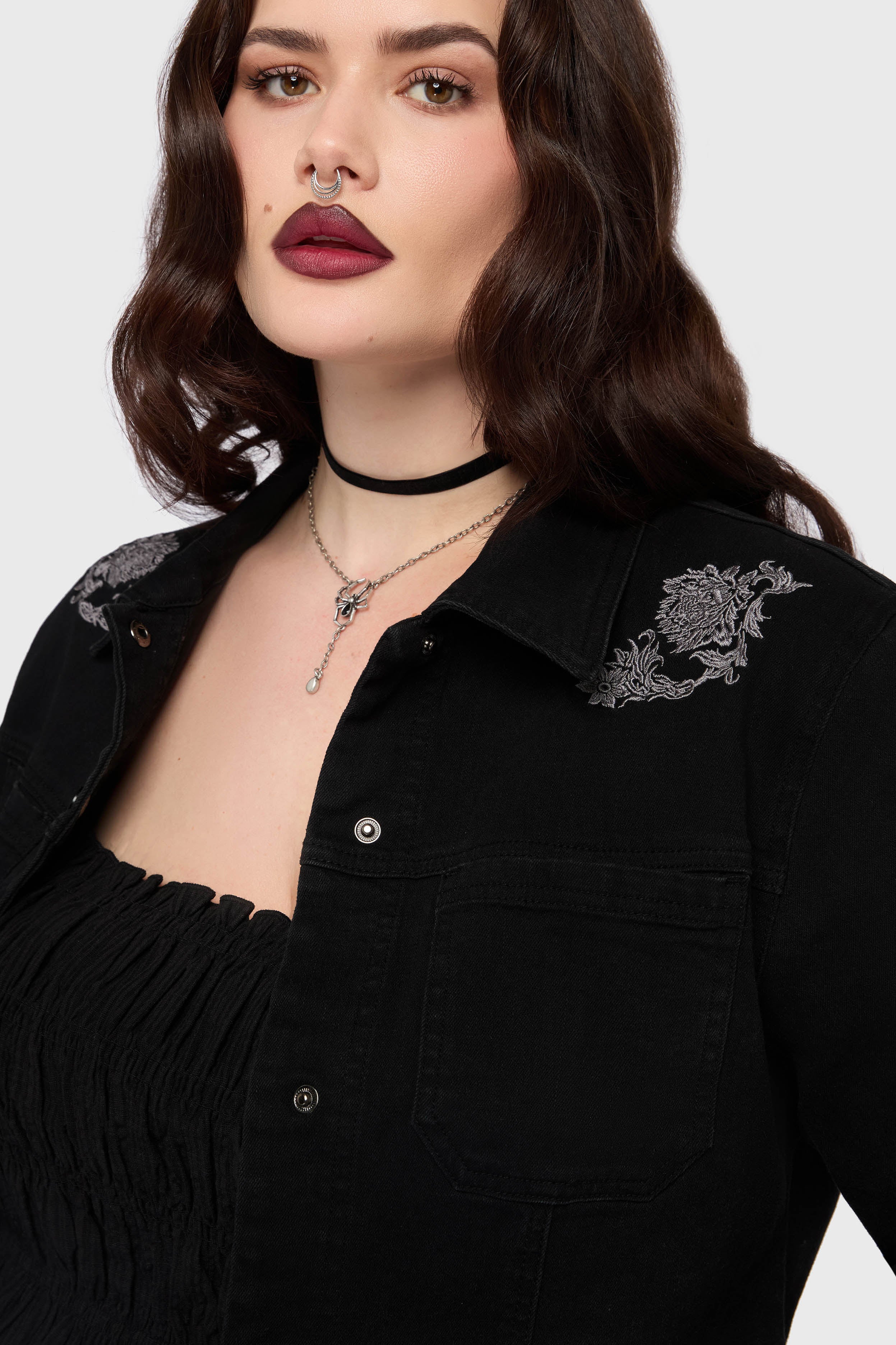 Gaia Adorned Embroidered Jacket - Image 6
