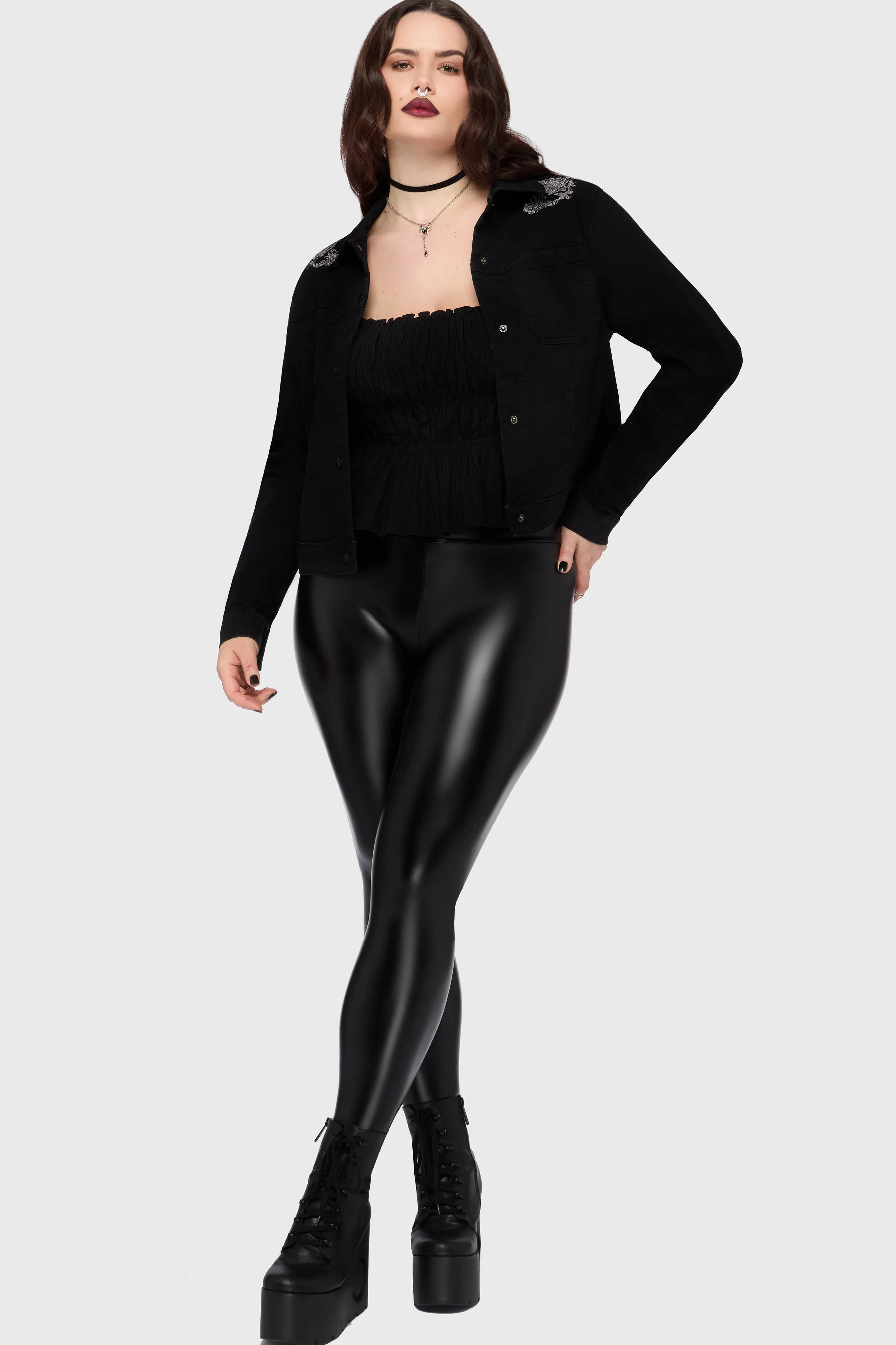 Gaia Adorned Embroidered Jacket - Image 8