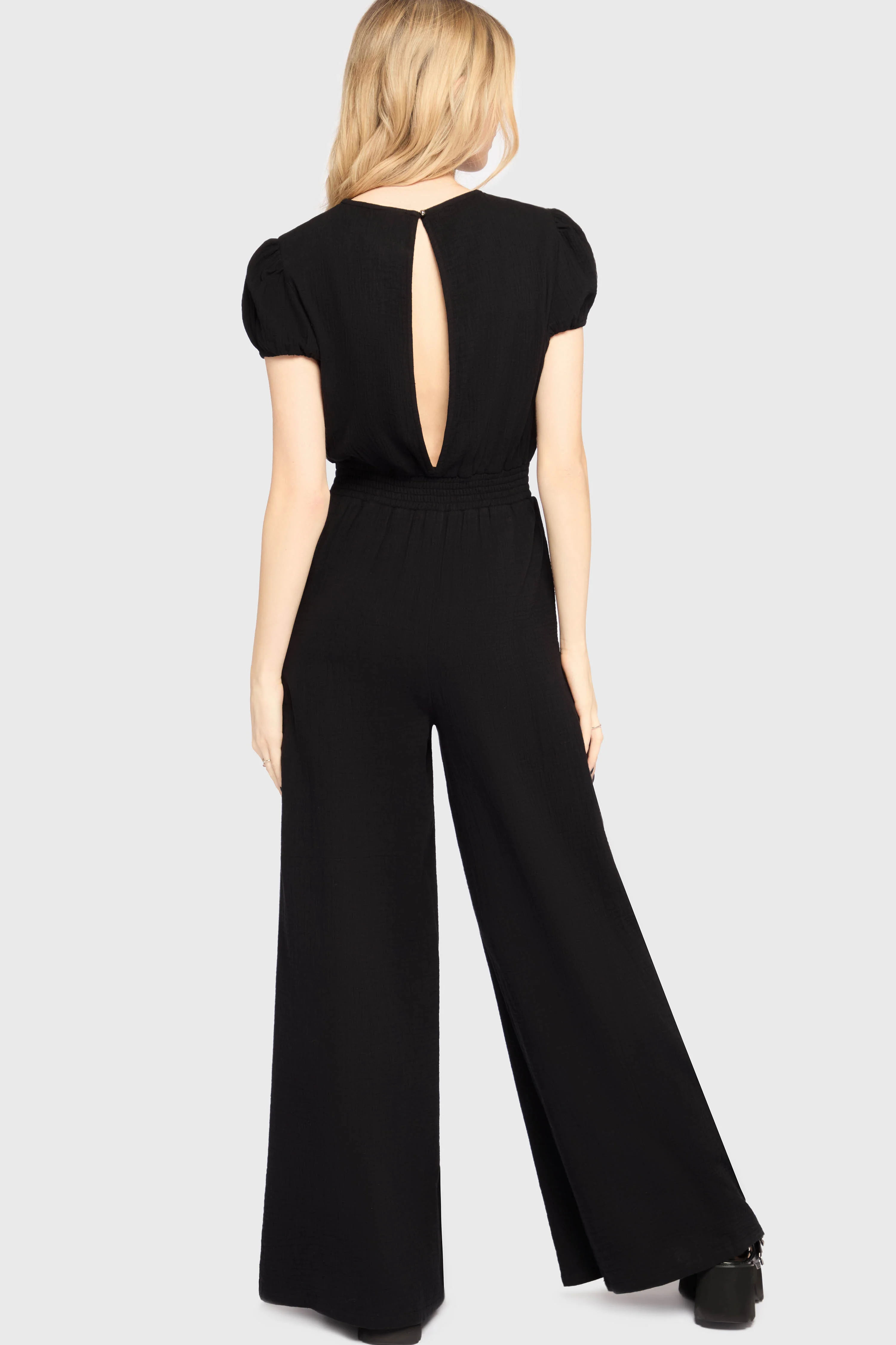 Gaia Adorned Embroidered Jumpsuit - Image 3