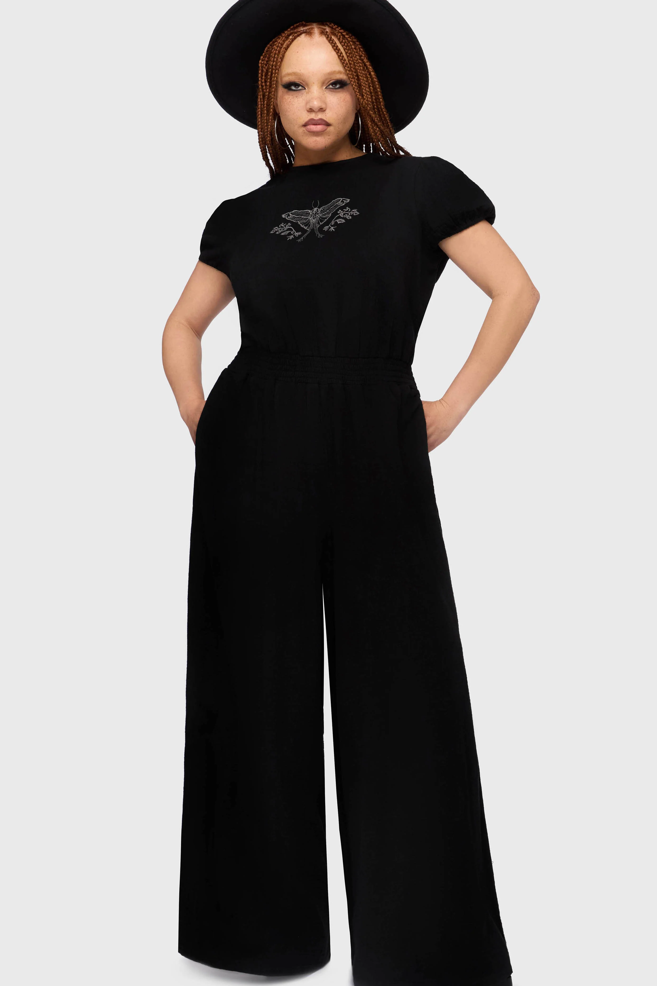 Gaia Adorned Embroidered Jumpsuit - Image 5