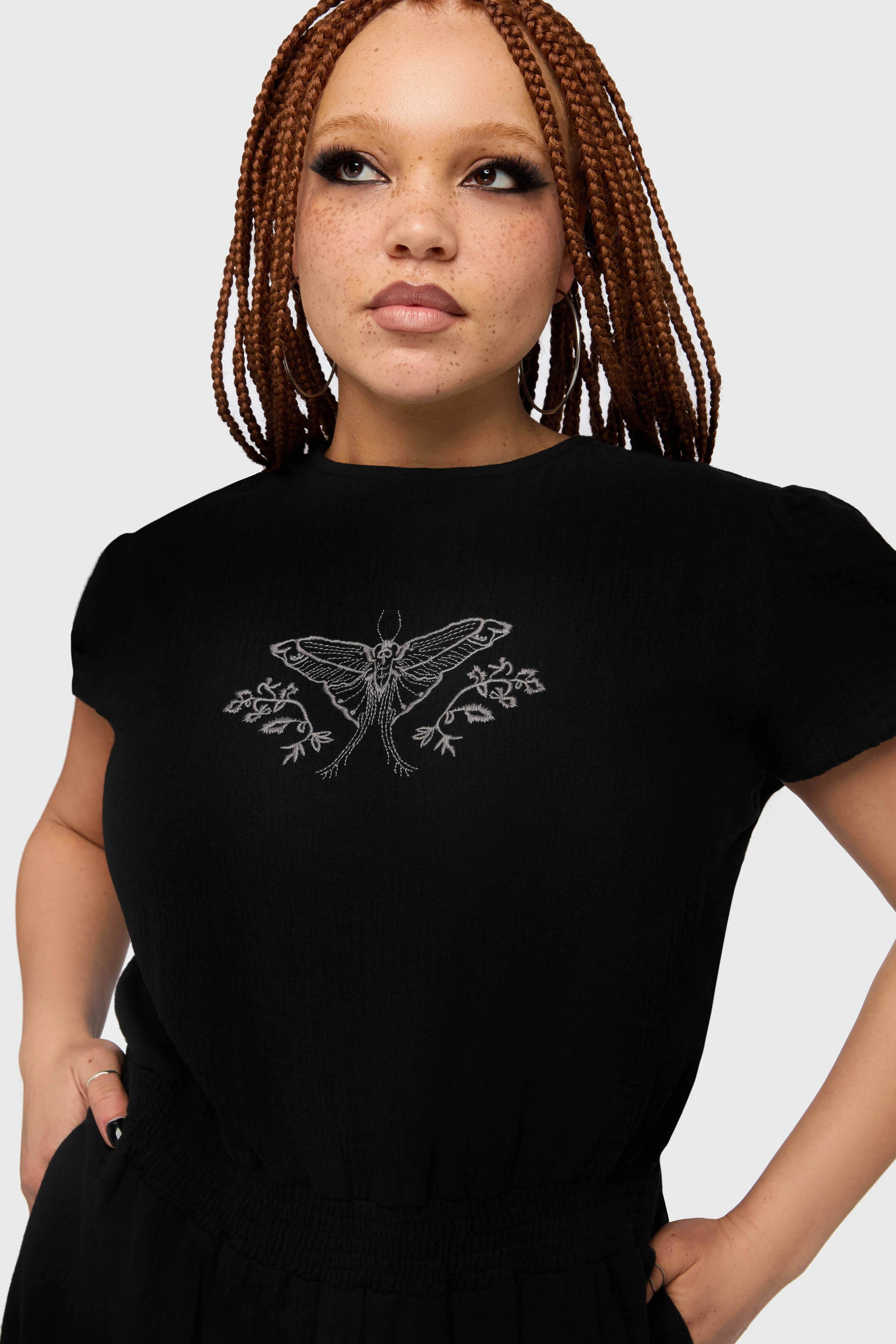 Gaia Adorned Embroidered Jumpsuit - Image 6