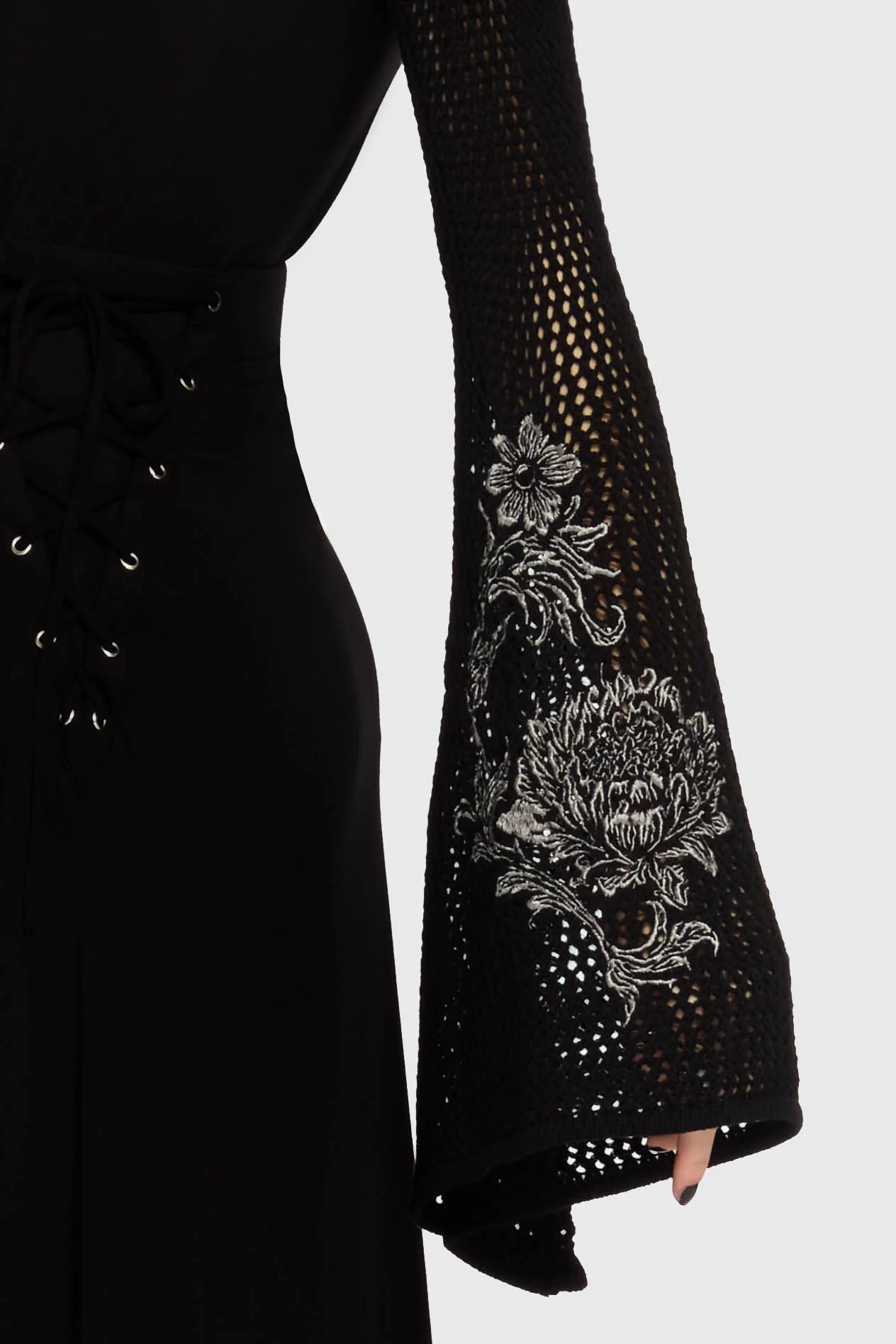 Gaia Adorned Knit Bolero - Image 3
