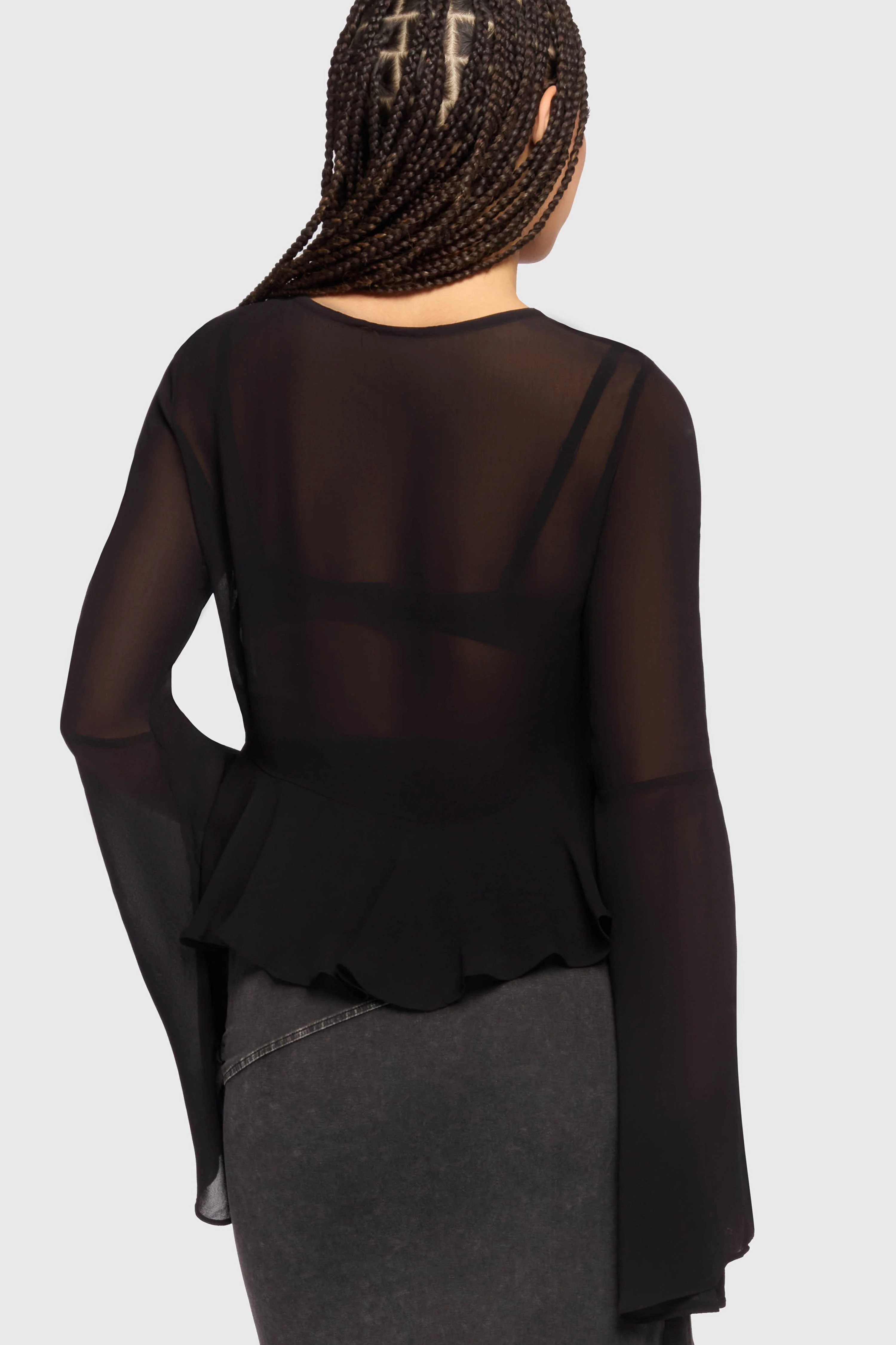 Gaia Adorned Long Sleeve Top - Image 4