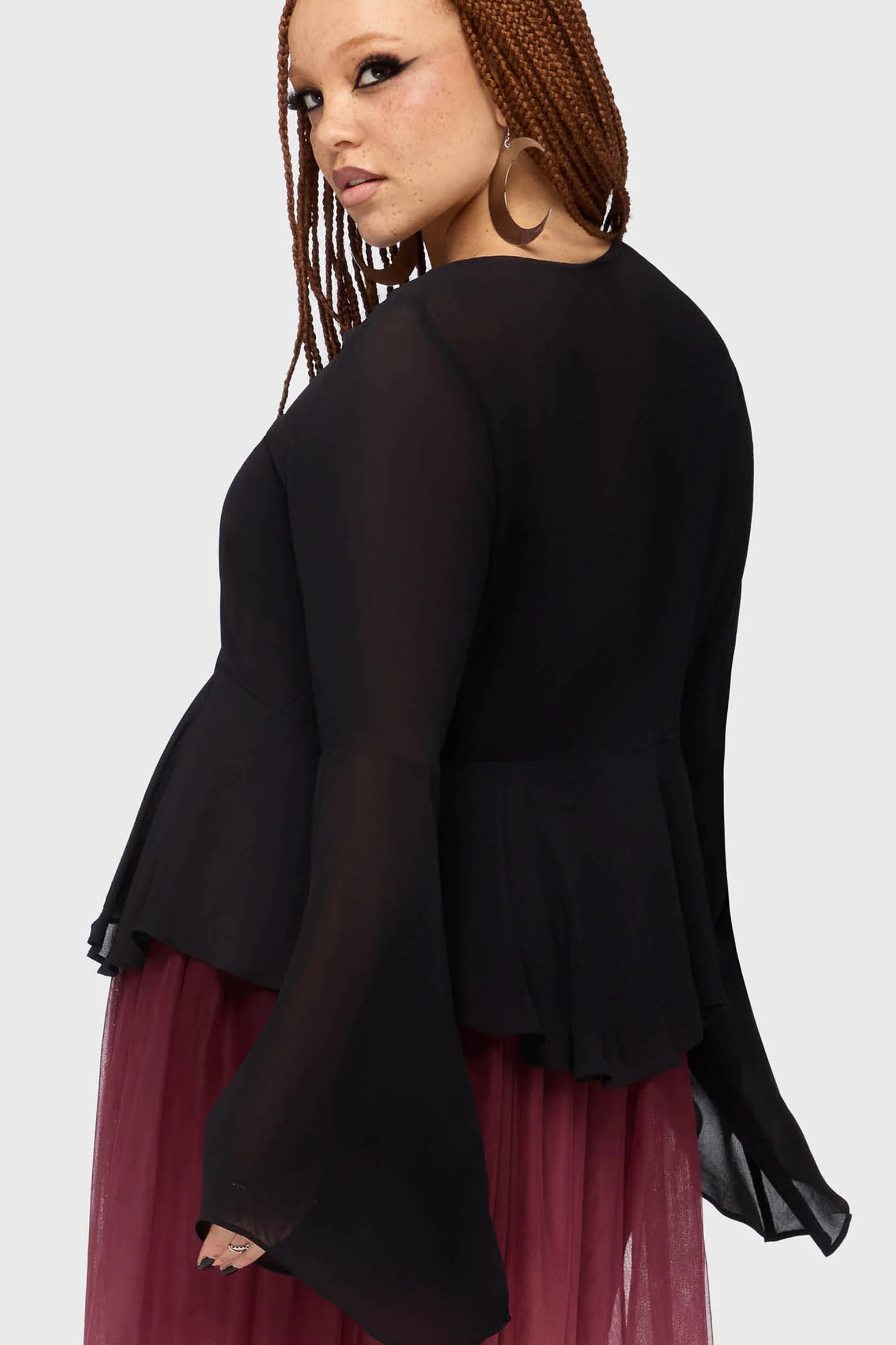 Gaia Adorned Long Sleeve Top - Image 7