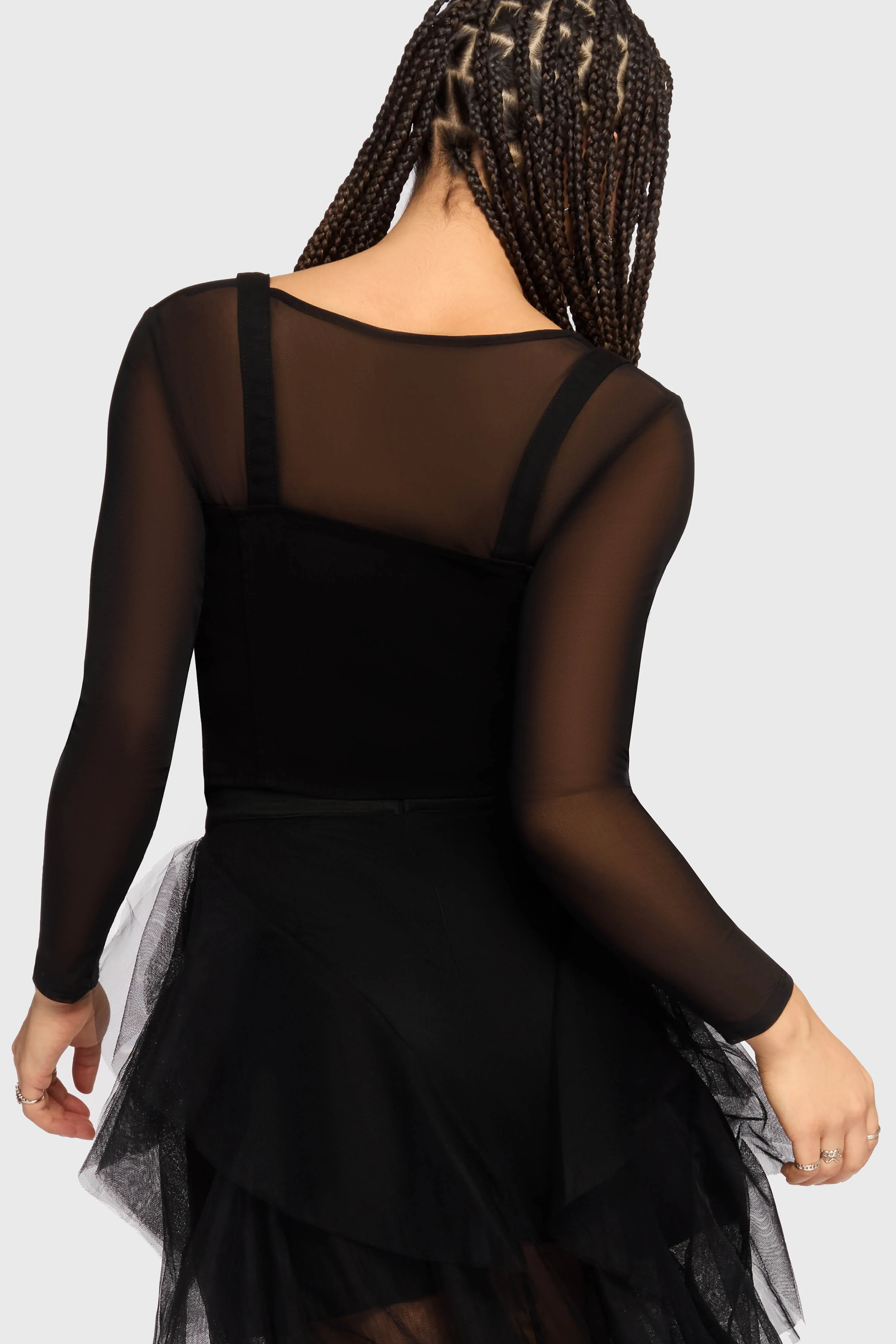 Gaia Adorned Underbust Corset - Image 4
