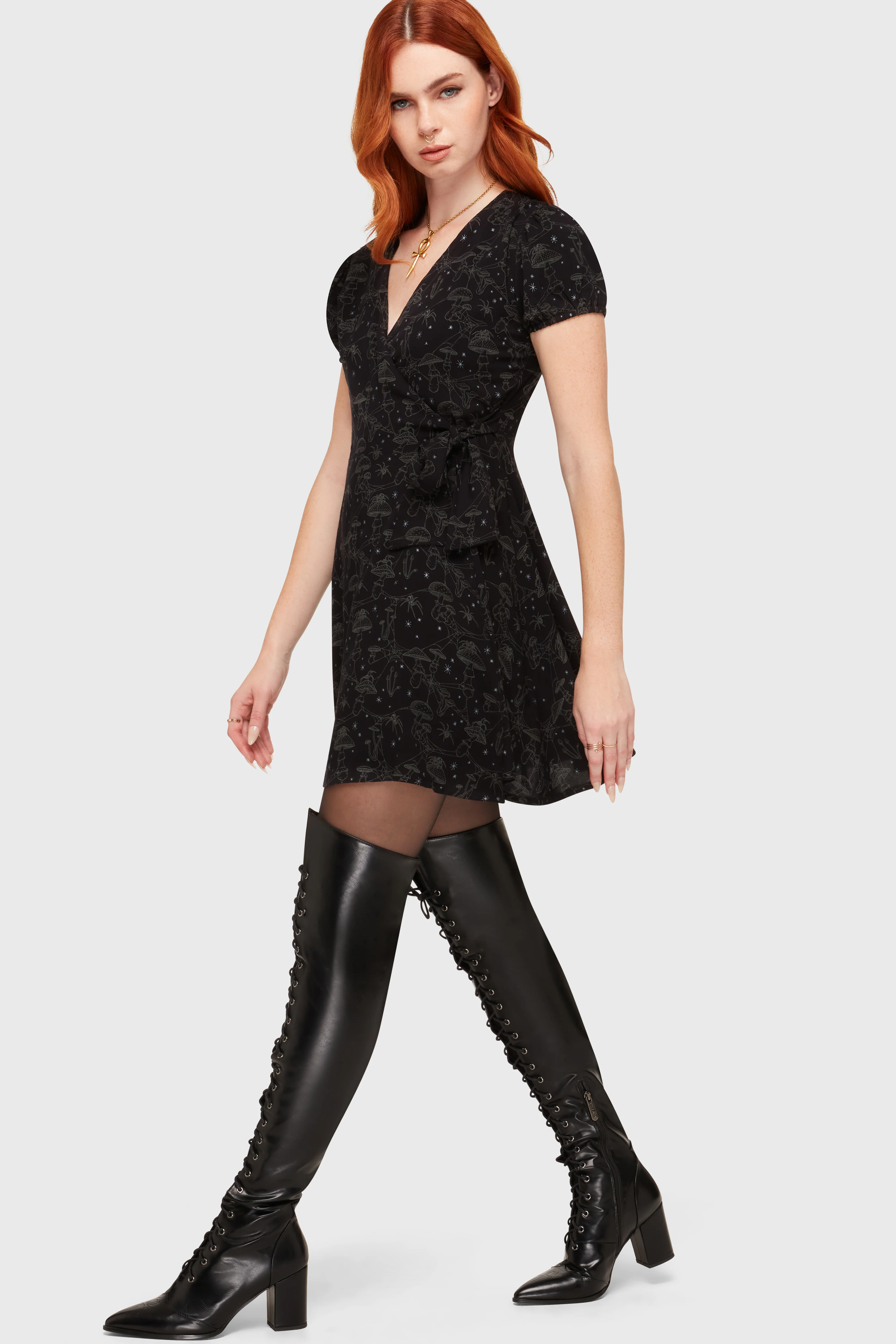 Garden Of Venom Mini Dress - Image 3