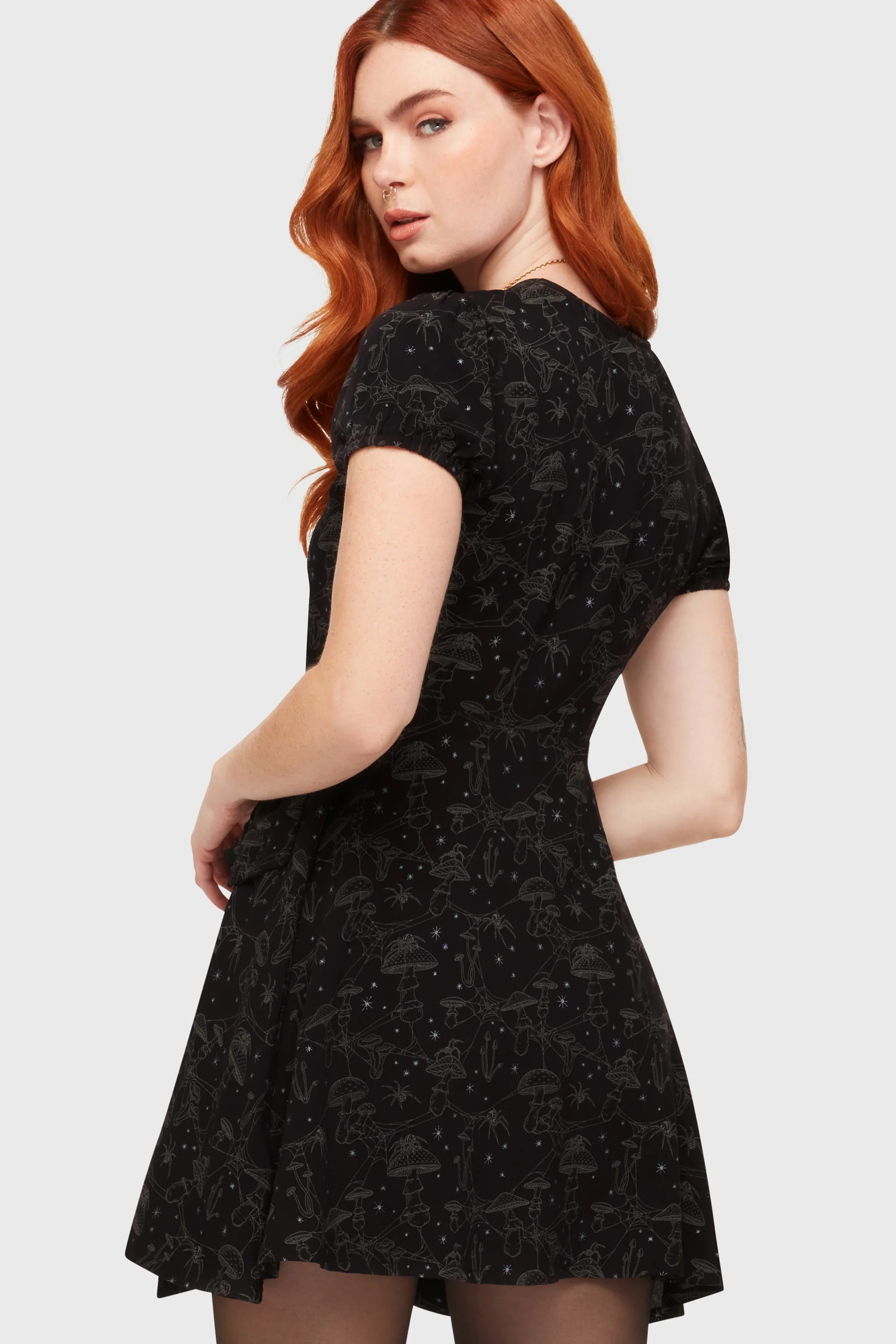 Garden Of Venom Mini Dress - Image 4