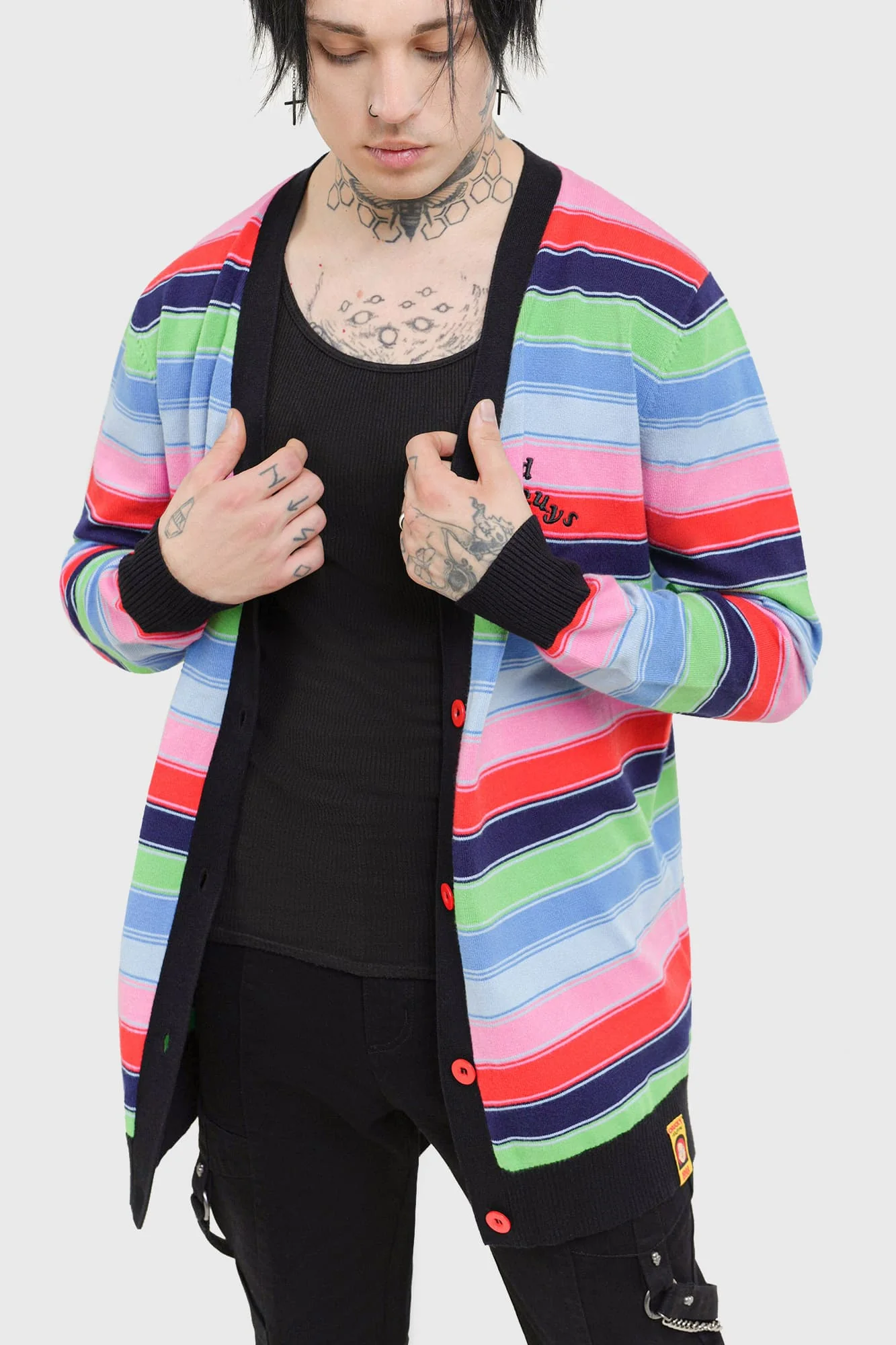 Good Guys Finish Last Knit Cardigan - Image 6