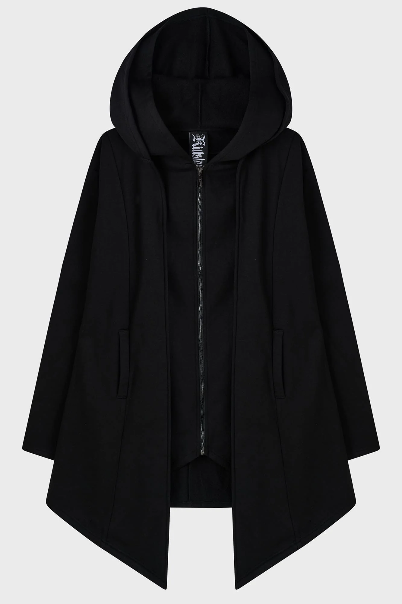 Hardcoded Poetry Longline Hoodie - Image 9