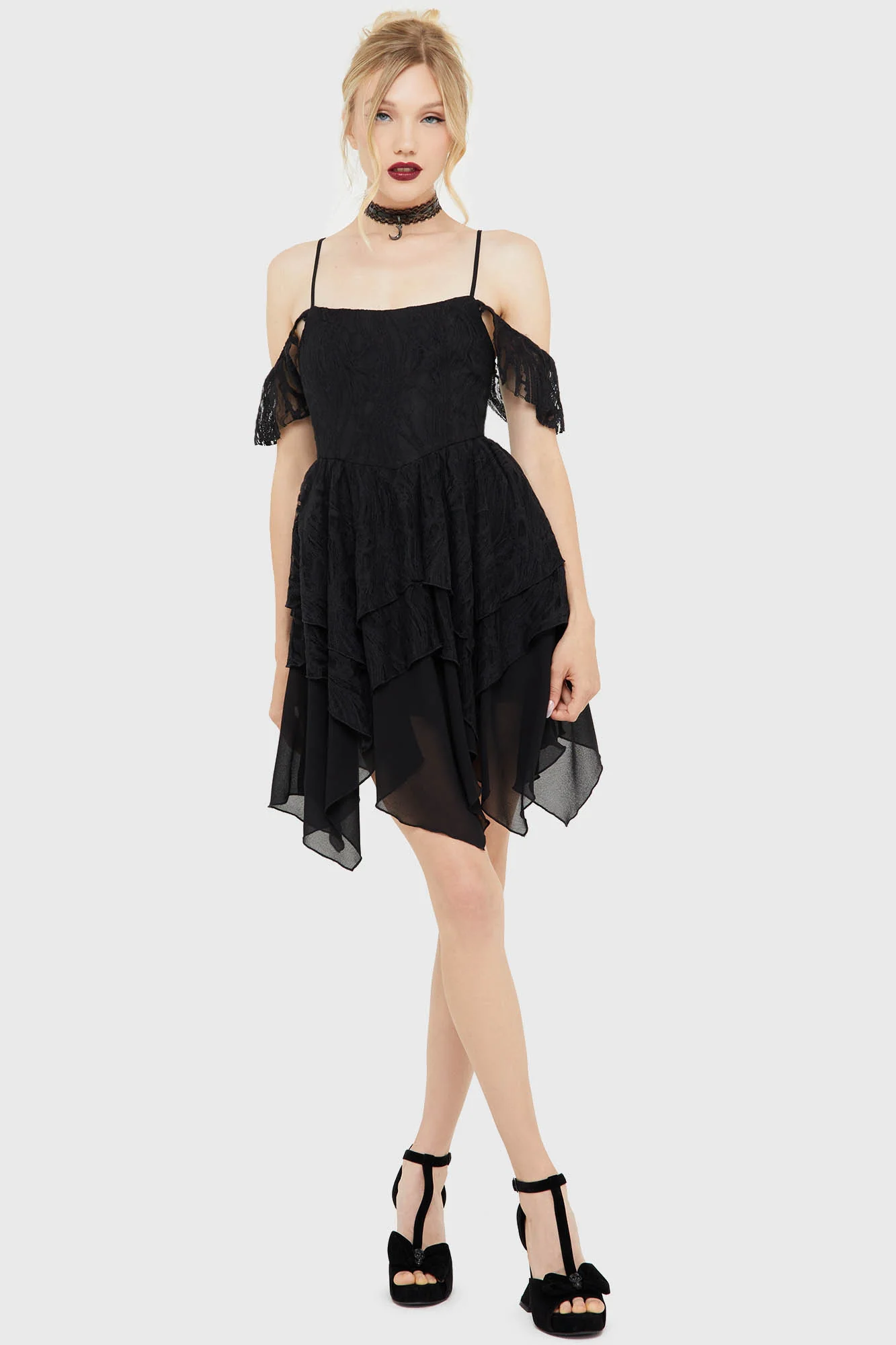 Haunted Union Dress [BLACK] - Image 3