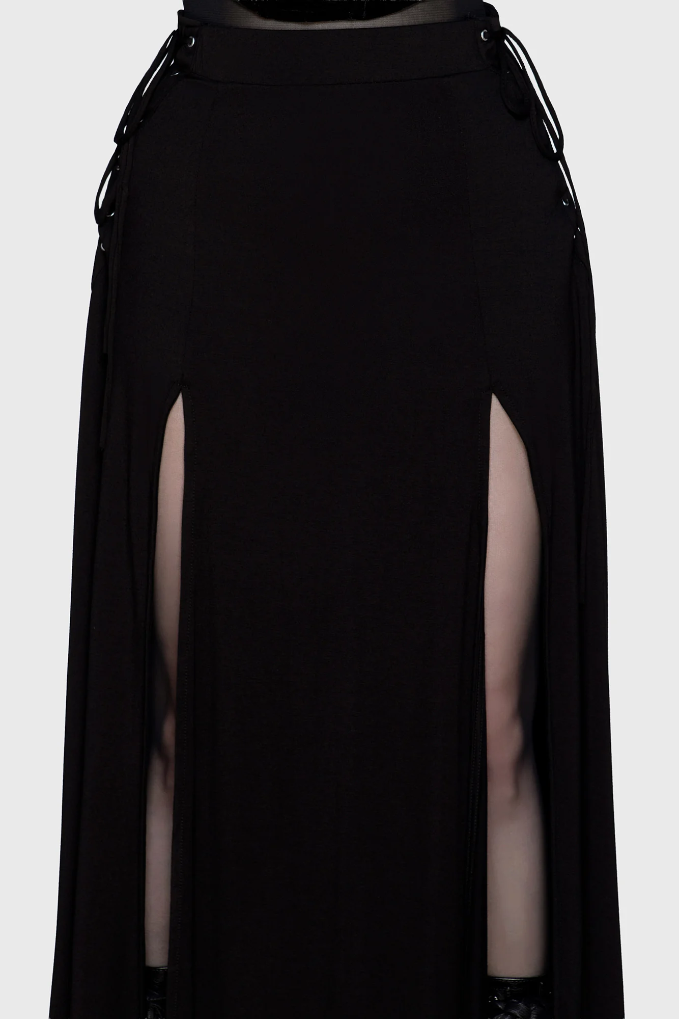 Hellverina Split Maxi Skirt - Image 3