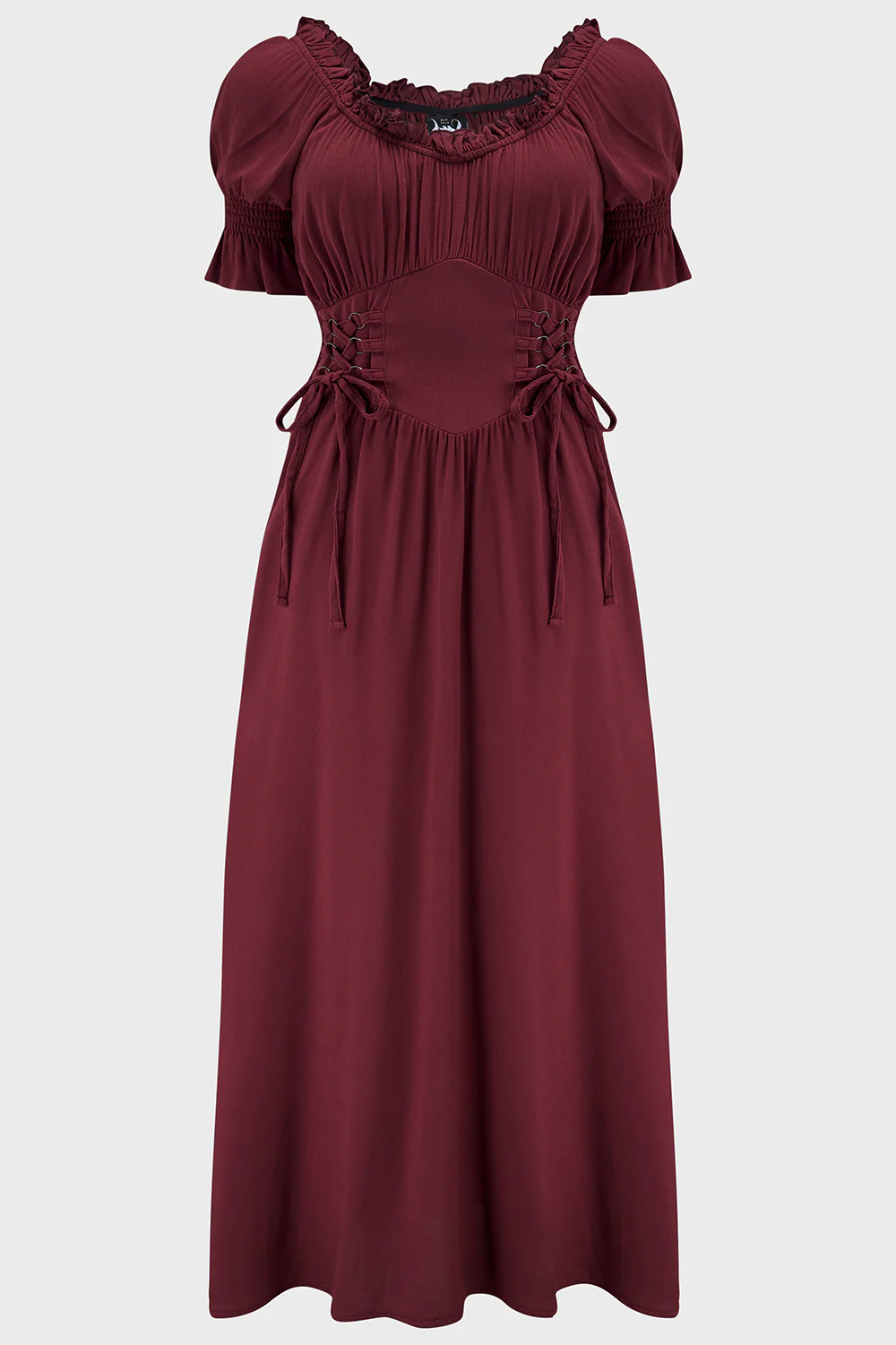 Jocasta Maxi Dress Short Sleeve [RED] - Image 5