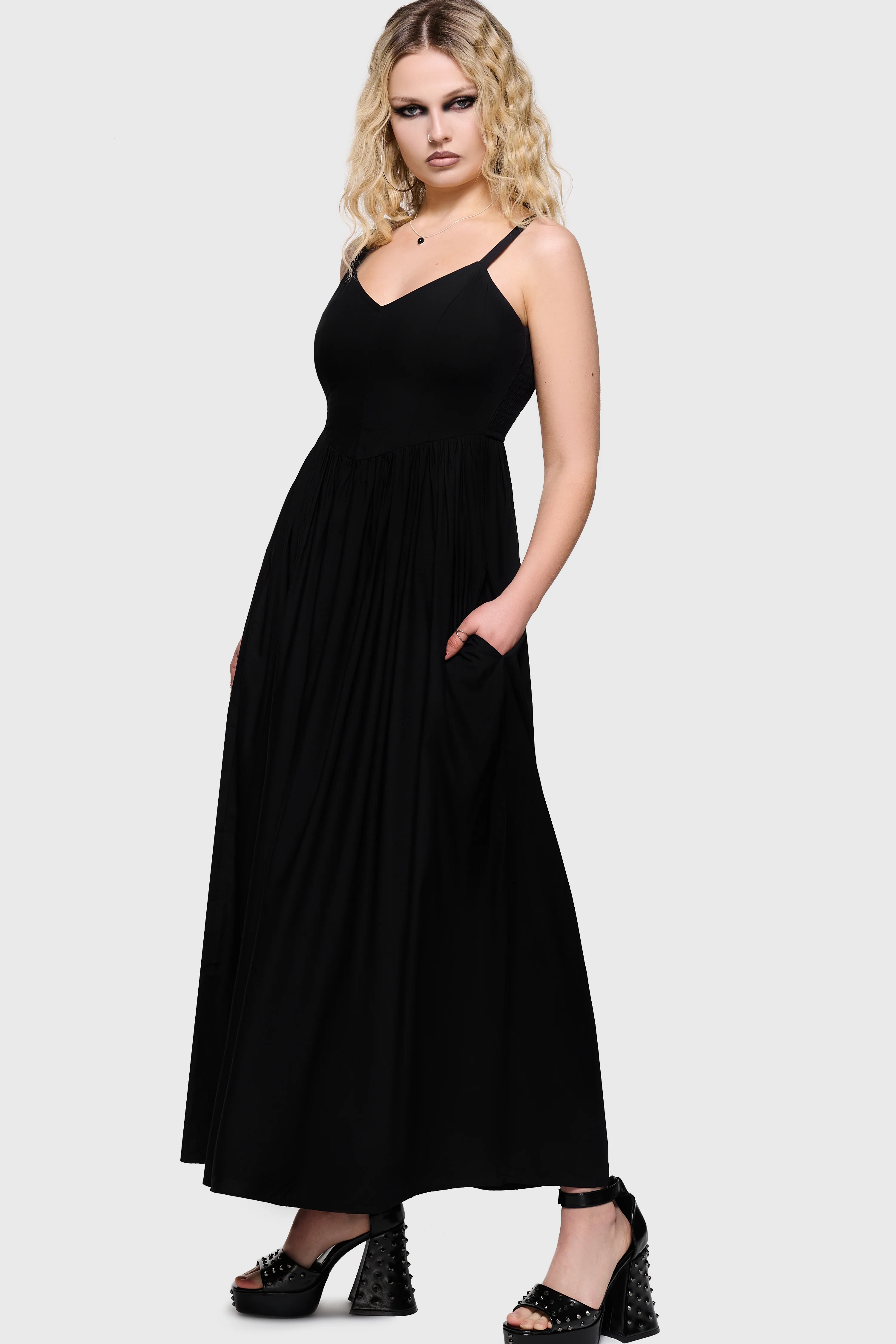 Junniper Maxi Dress [BLACK] - Image 4