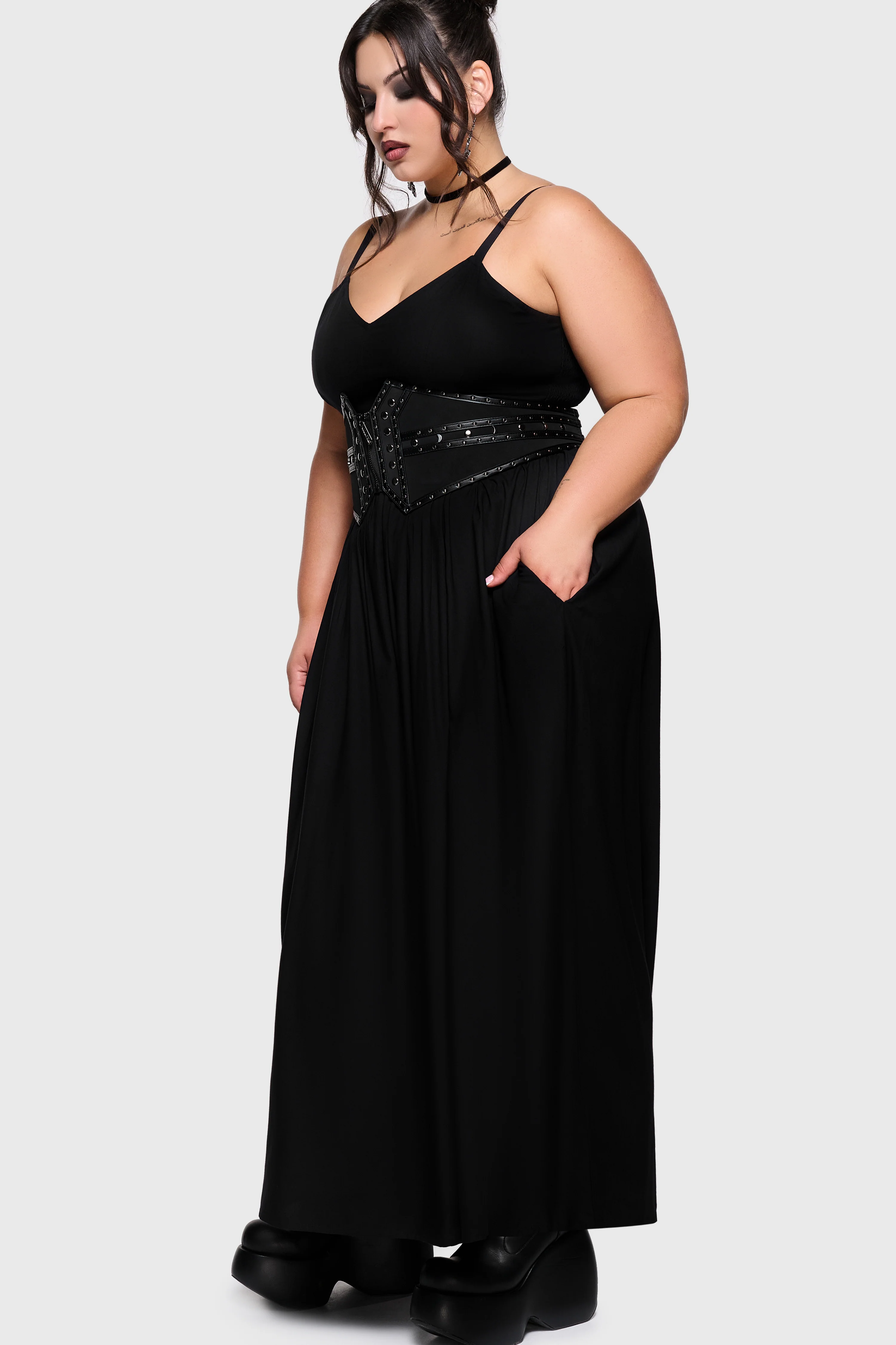 Junniper Maxi Dress [BLACK] - Image 7