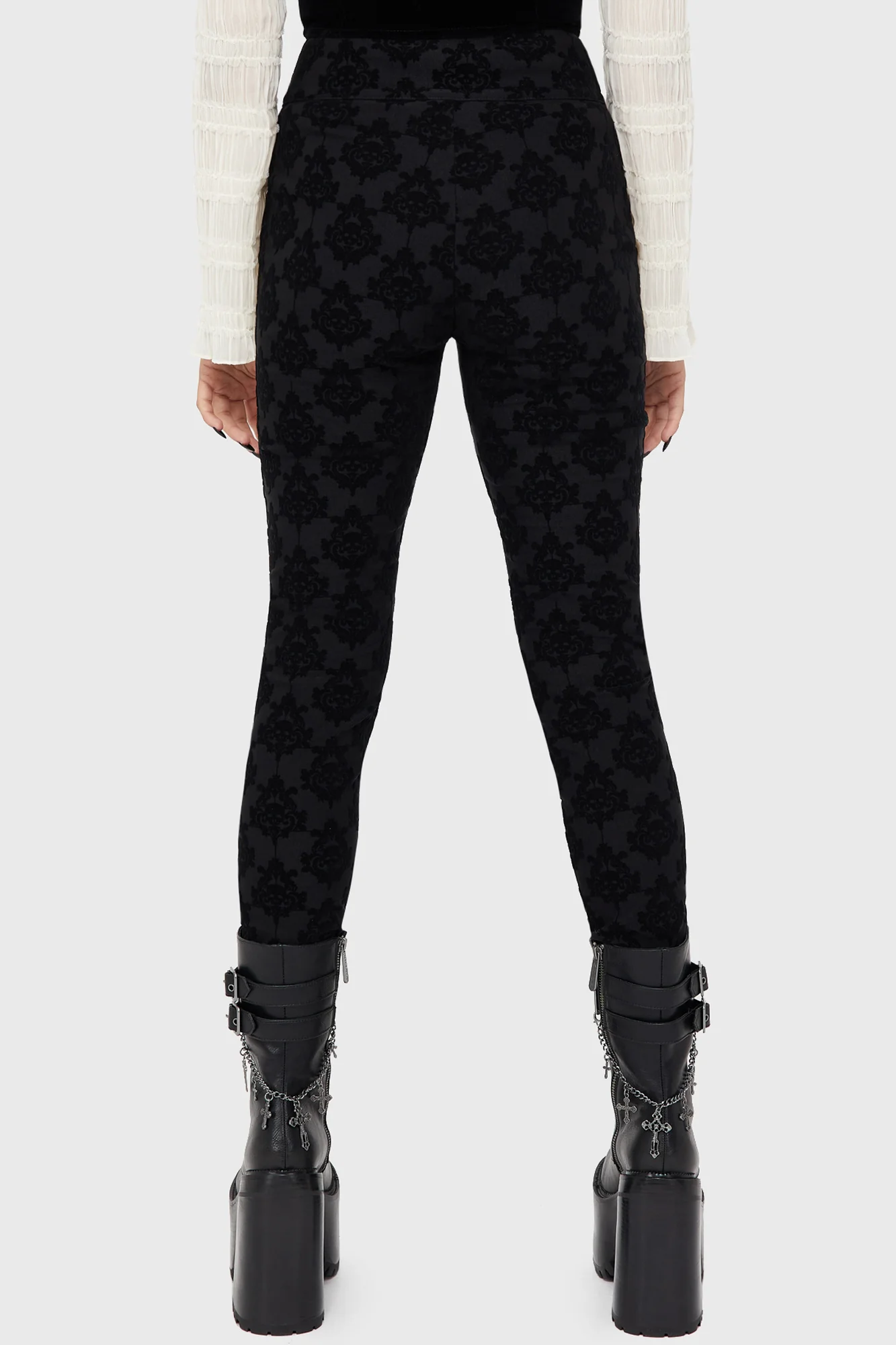Melisande Skinny Fit Trousers - Image 4