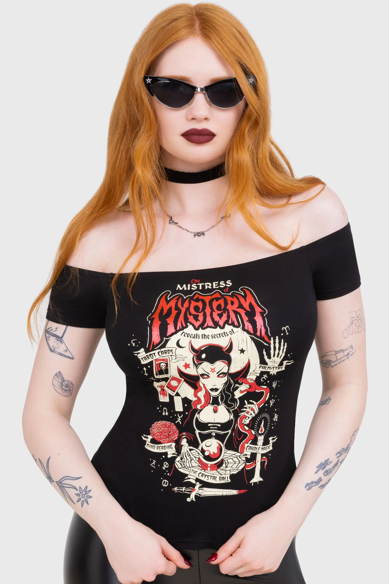 Mistress Mistery Bardot Top - Image 3