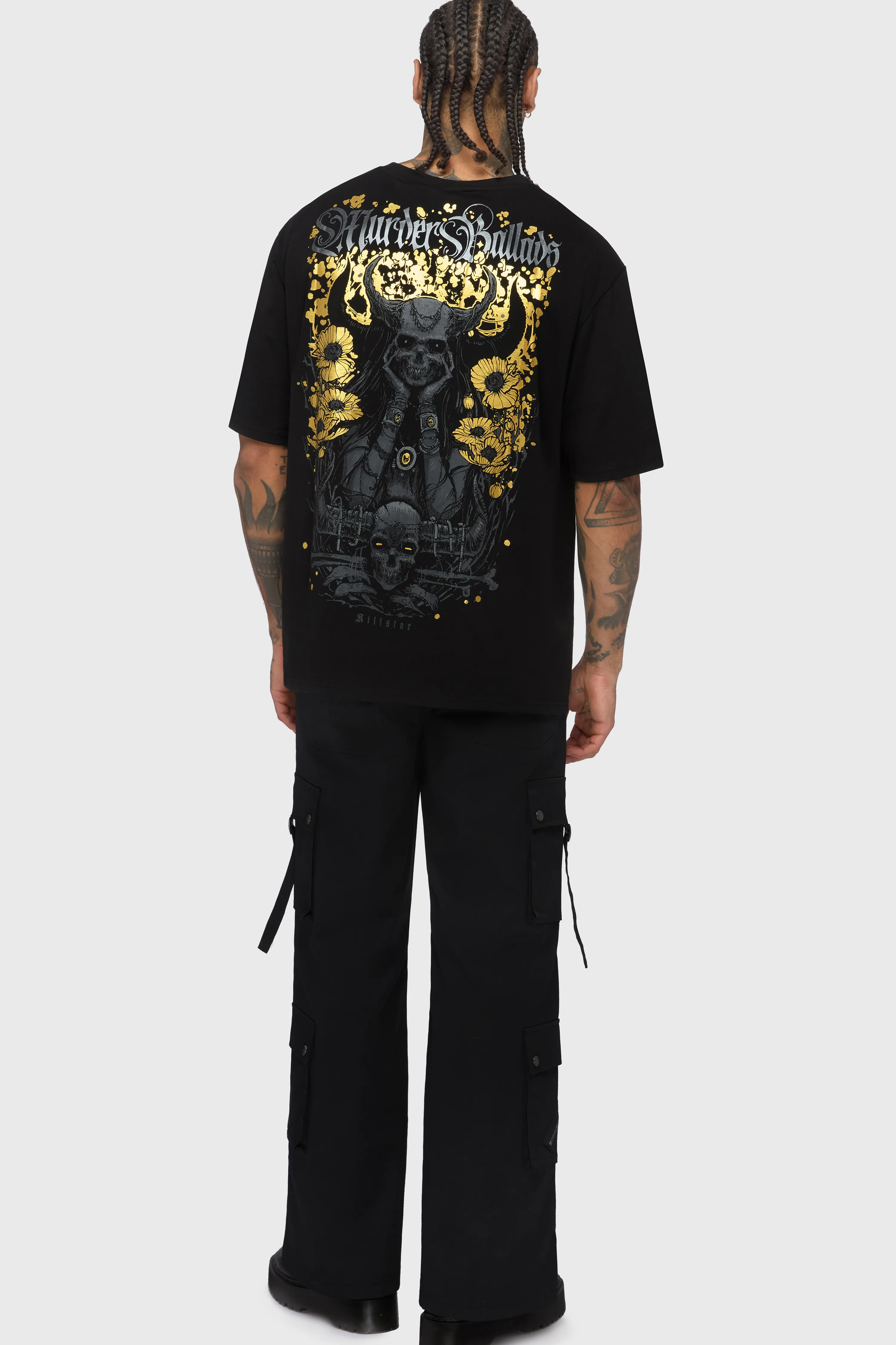 Murder Ballads Tee Oversized T Shirt - Image 3