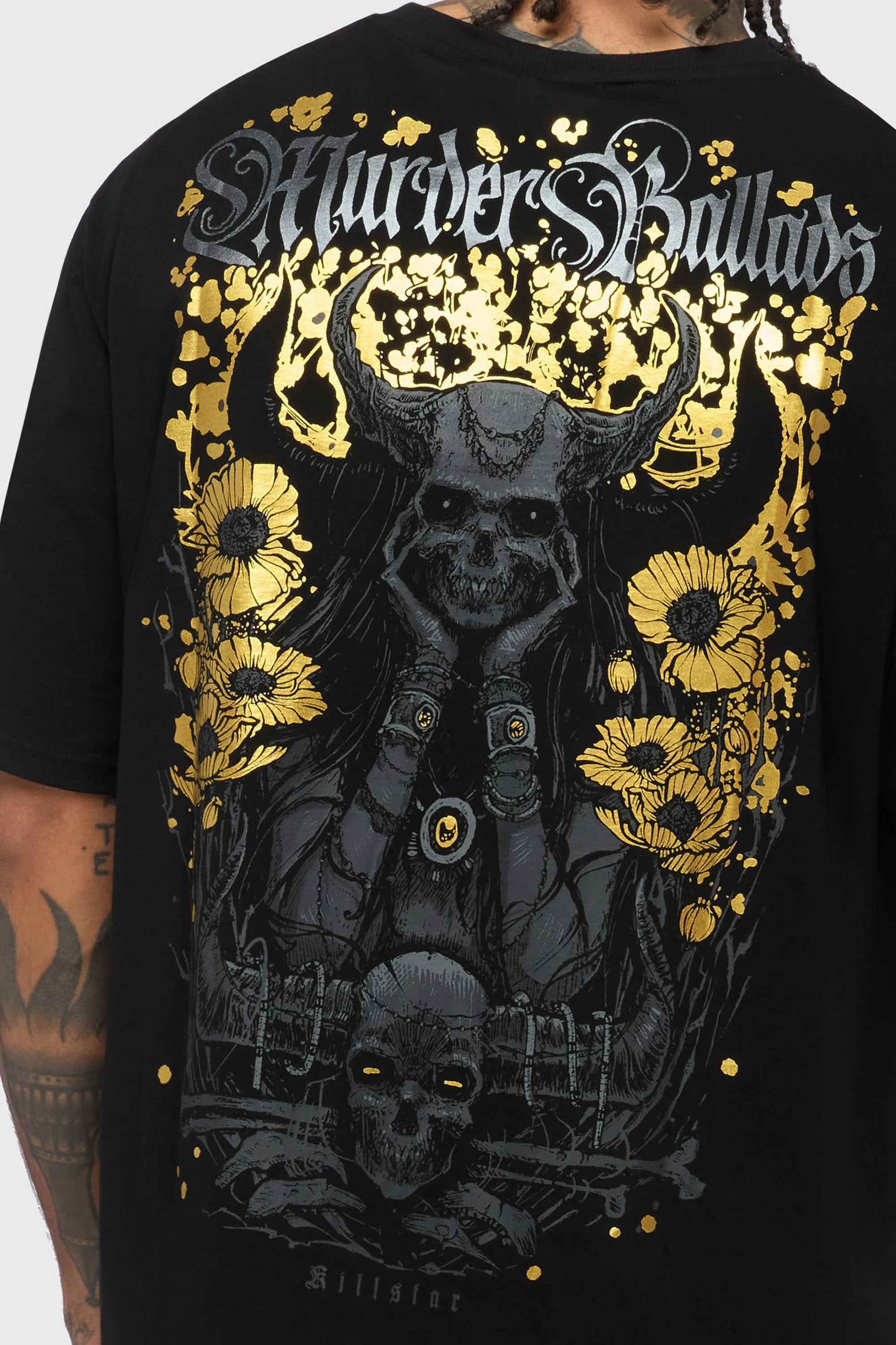 Murder Ballads Tee Oversized T Shirt - Image 4