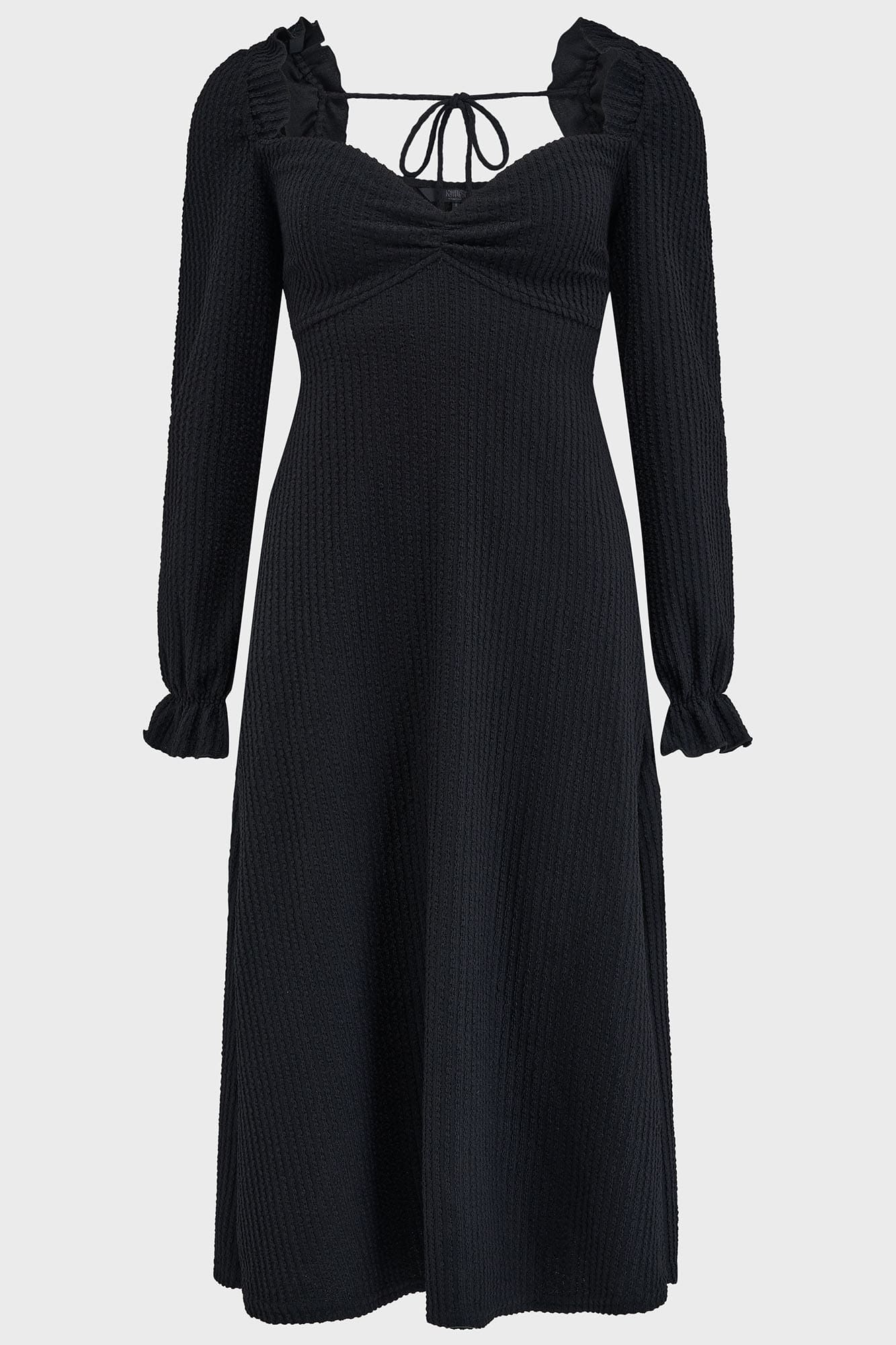 Shadow Weave Midi Dress - Image 11