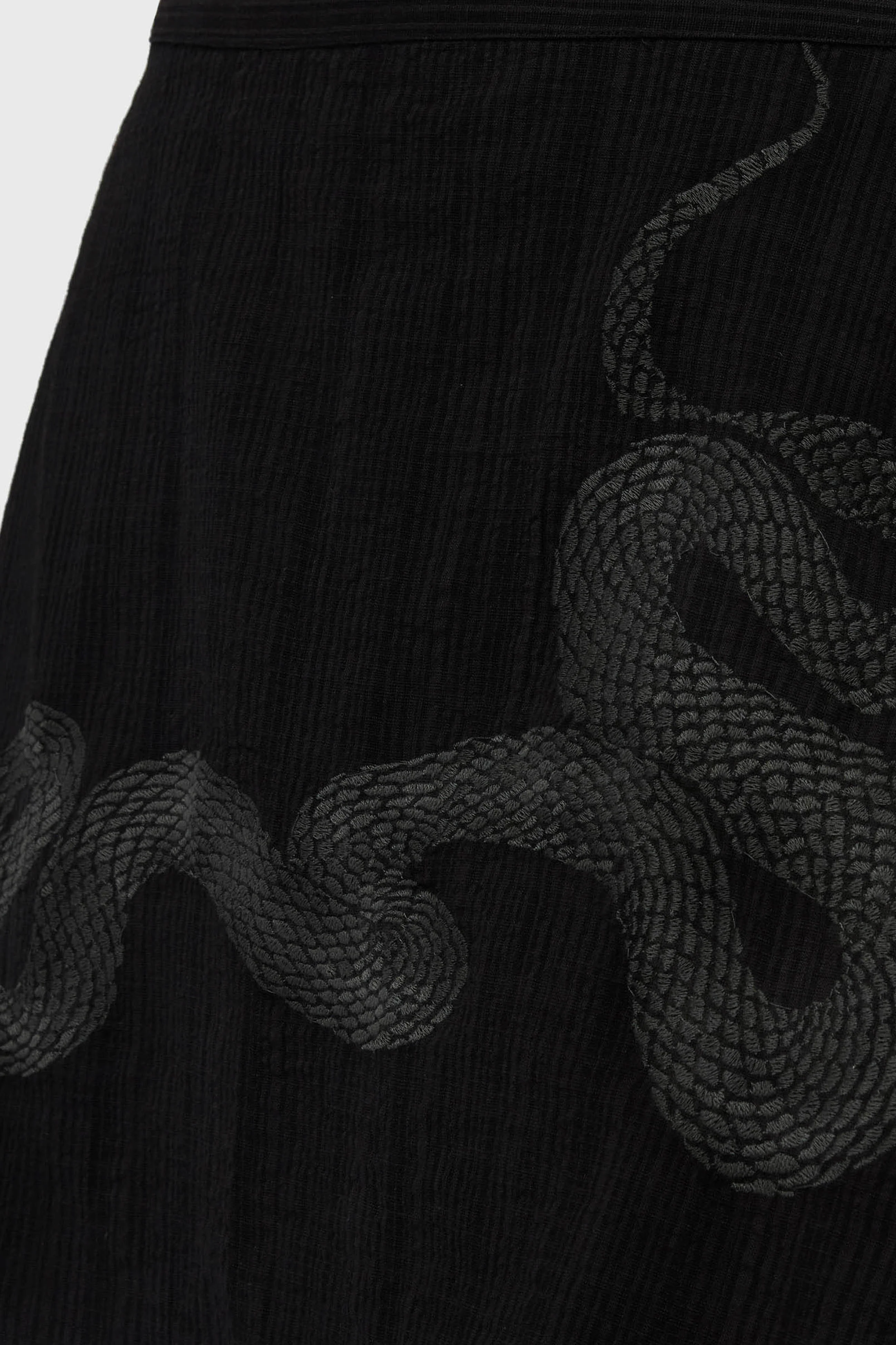 The Hollow Embroidered Mini Skirt - Image 6
