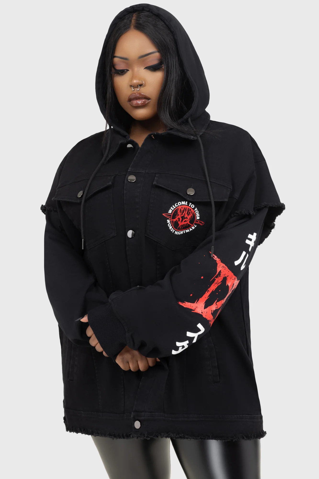 Your Worst Nightmare Hooded Jacket - Image 4
